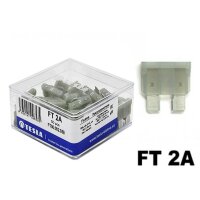 Flachstecksicherung ATO 002, grau, 2A, bis 32V