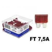 Flachstecksicherung ATO 007, braun, 7,5A, bis 32V