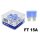 Flachstecksicherung ATO 015, hellblau, 15A, bis 32V