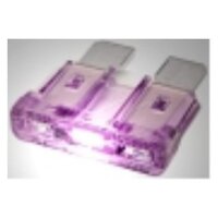 Flachstecksicherung ATO mit LED - Anzeige, lila, 3A