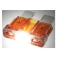 Flachstecksicherung ATO mit LED - Anzeige, braun, 7.5A