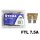 Flachstecksicherung ATO mit LED - Anzeige, braun, 7.5A