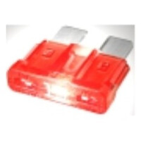Flachstecksicherung ATO mit LED - Anzeige, rot, 3A