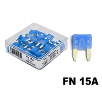 Flachstecksicherung Mini 015, blau, 15A, bis 32V