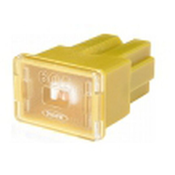 Sicherung, PAL- Female, gelb, 60A, bis 32V