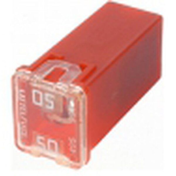 Sicherung, Female small,  rot, 50A