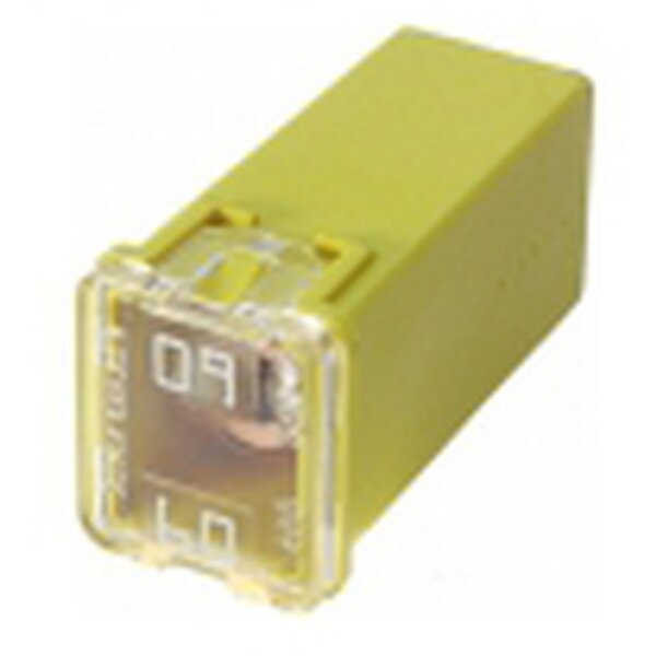Sicherung, Female small,  gelb, 60A