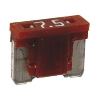 Flachstecks. LOW PROFILE Mini, 007, braun, 7.5A bis 58V