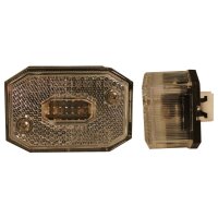 Positionsleuchte Aspöck (2) 12V weiss Flexipoint
