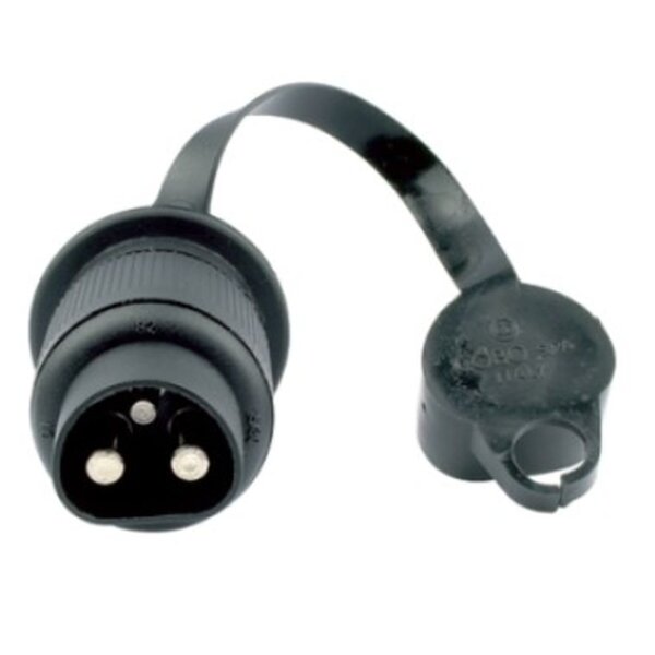 Stecker 3-pol Kunststoff (Stift), bis 25A