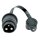 Stecker 3-pol Kunststoff (Stift), bis 25A