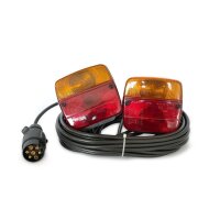 Leuchtengarnitur 12V, Kabel 10 m mit Magnet
