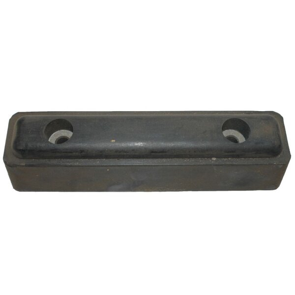 Gummi Rammpuff schwarz L 215 B 50 H 55mm