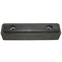 Gummi Rammpuff schwarz L 215 B 50 H 55mm