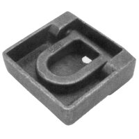 Zurrmulde 2500 daN, 95 x 90 x 30 mm