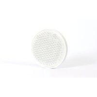 Rückstrahler Ø 75 mm weiss