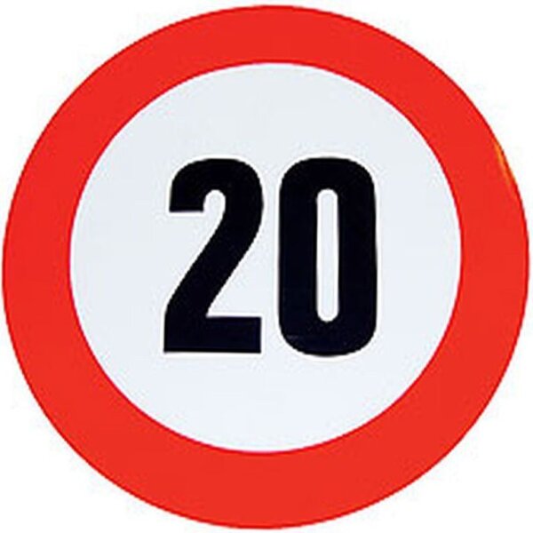 Folie selbstklebend 20 km/h