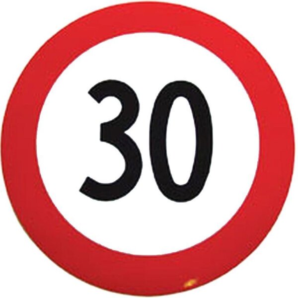 Folie selbstklebend 30 km/h
