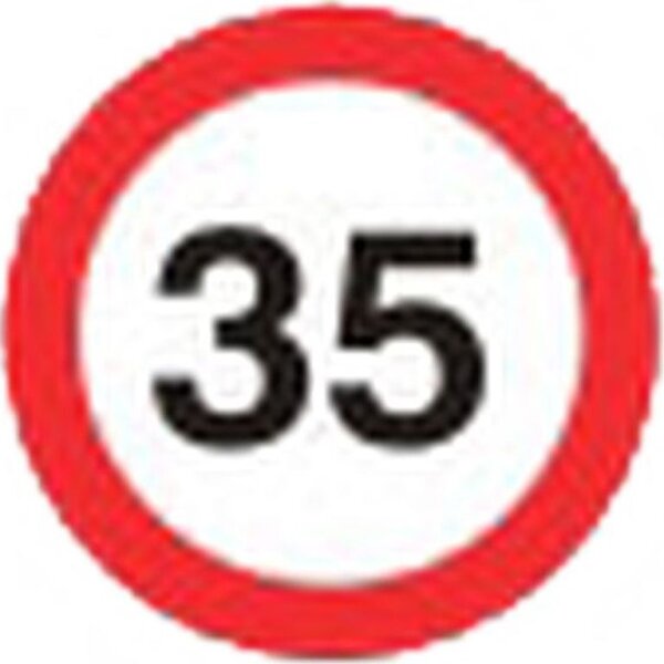 Folie selbstklebend 35 km/h