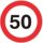 Folie selbstklebend 50 km/h