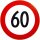 Folie selbstklebend 60 km/h