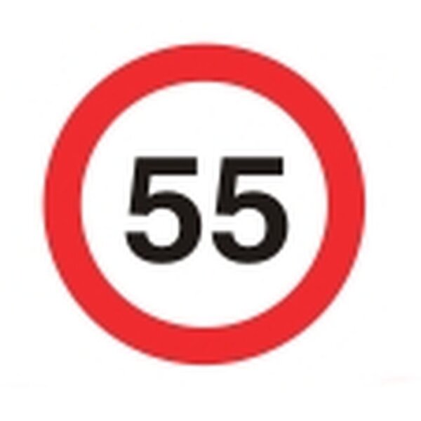 Folie 55 km/h  Ø 100mm