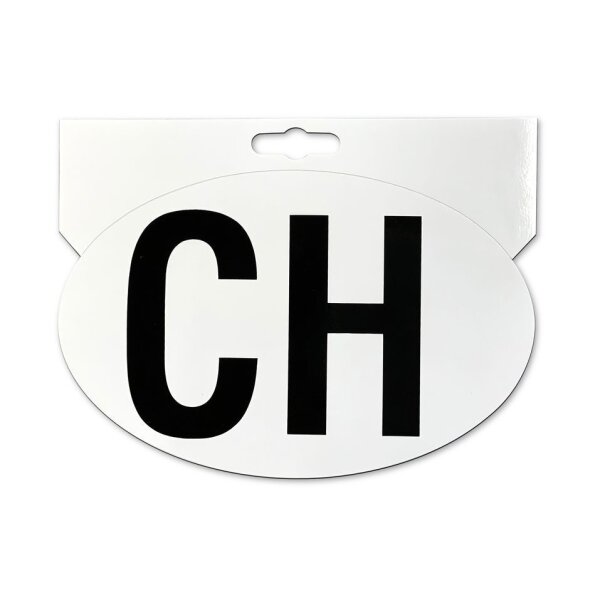 CH-Schild selbstklebend, für PKW 175 x 115mm