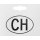 CH-Schild selbstklebend Motos 90 x 60mm (oval)