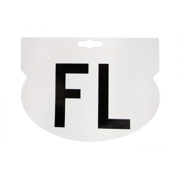 FL- Schild selbstklebend, für PKW 175 x 115mm