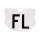 FL- Schild selbstklebend, für PKW 175 x 115mm
