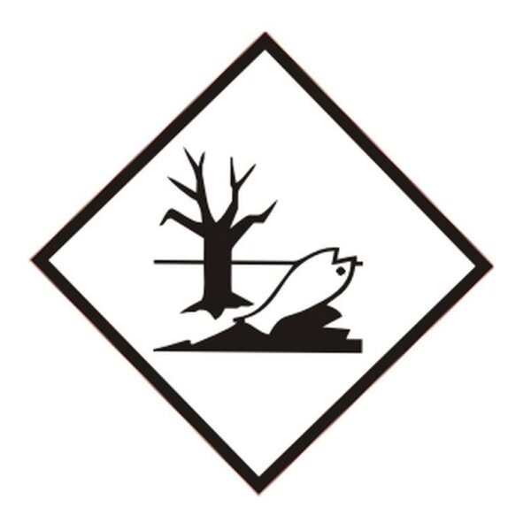 Selbstklebefolie" Umweltgefährlich“ 300 x 300mm