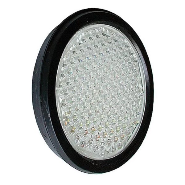 Rückstrahler Ø 80 mm weiss,  RMG 08