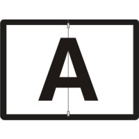 Warntafel 400 x 300mm, A (Abfall), klappbar