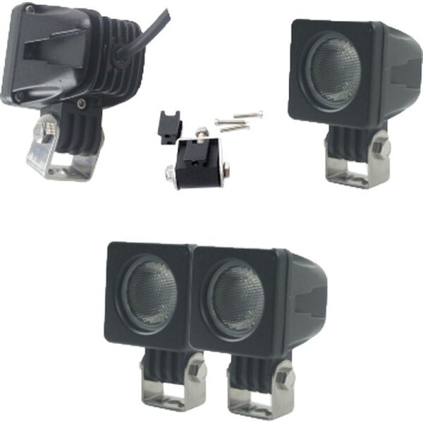 LED Arbeitsscheinw. 51x51x60, 12-24V