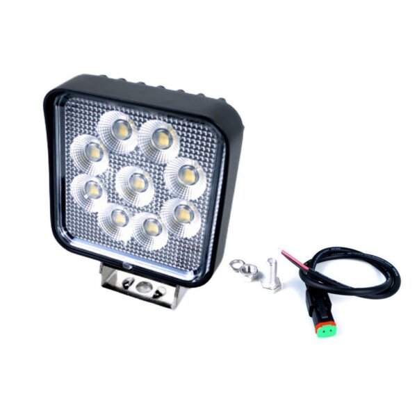 LED Arbeitsscheinw. 100x100x45, 9-32V