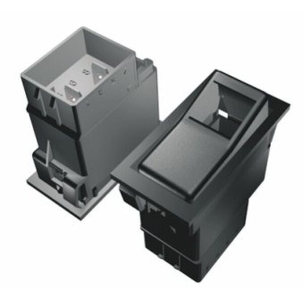 Wippschalter ohne Beleuchtung 0 < 1 / 12-24V