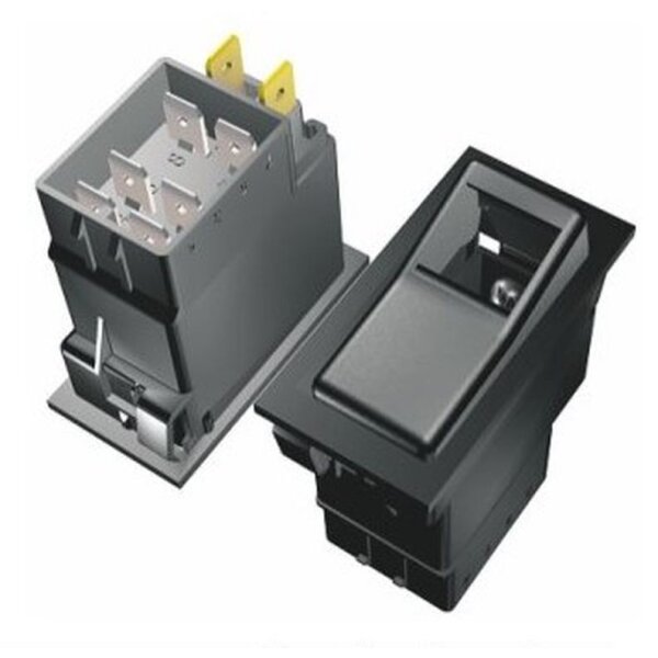 Fensterheber mit Funktionsbeleuchtung  1 >  0 <  2  / 24V