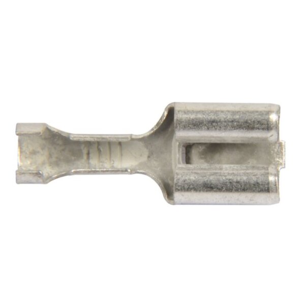 Flachsteckhülsen 0.5 - 1.0mm², B: 6.3 x 0.8mm
