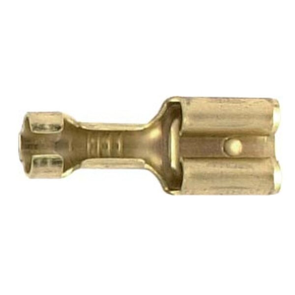 Flachsteckhülsen 0.5 - 1.0mm², B: 6.3 x 0.8mm