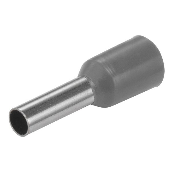 Ader-Endhülsen isoliert 4.0mm²   grau, DIN - 46228