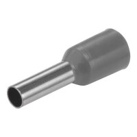 Ader-Endhülsen isoliert 4.0mm²   grau, DIN - 46228