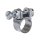 Schlauchbride Ø 10mm NORMA, DIN 3017-2
