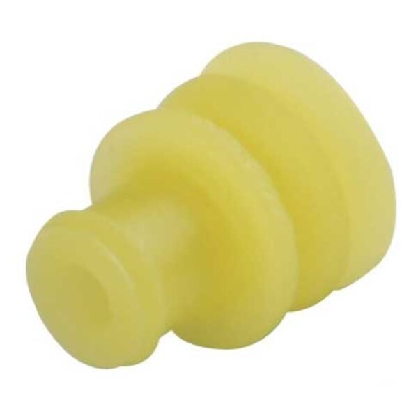 Einzel-Leiter-Abdichtung gelb 5.9-6.3,  0.75 - 1.25mm²