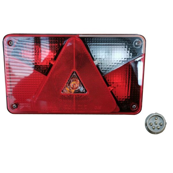 Schlussleuchte Multipoint V (5)  rechts 8-pol (24-8750-007)