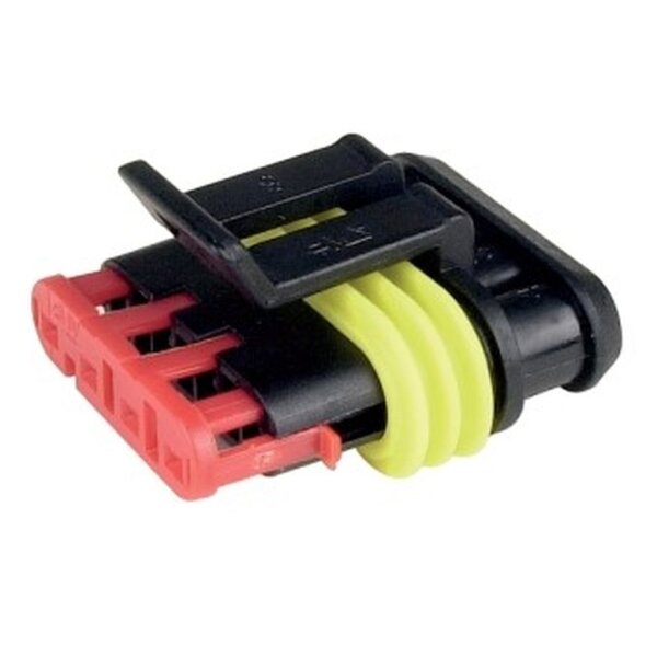 AMP Superseal TE Buchsengehäuse 4-polig