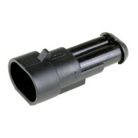AMP Superseal TE Stiftgehäuse 2-polig