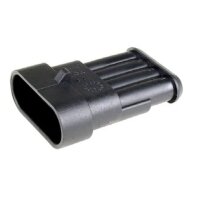 AMP Superseal TE Stiftgehäuse 4-polig