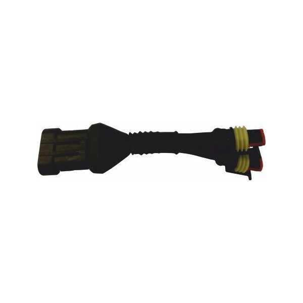 AMP Superseal TE Stiftgehäuse 4-polig mit Kabel 2 x 2 polig