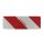 Warntafel 423 x 141mm beidseitig  rot/weiss