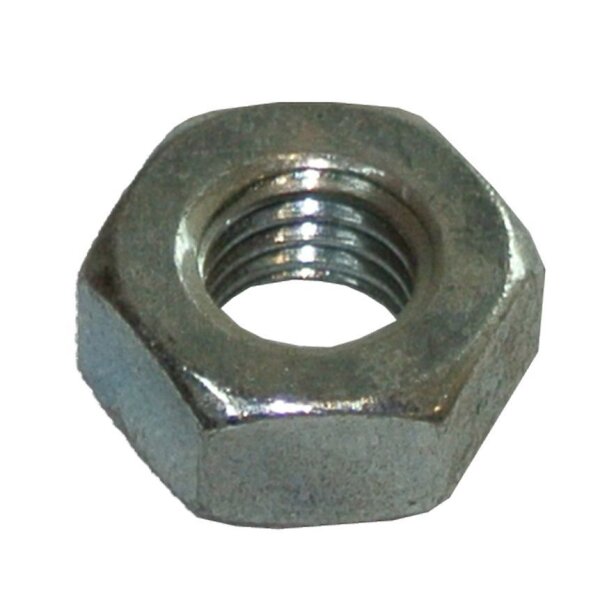 Mutter 6-Kant M8 mit linksgewinde VZ